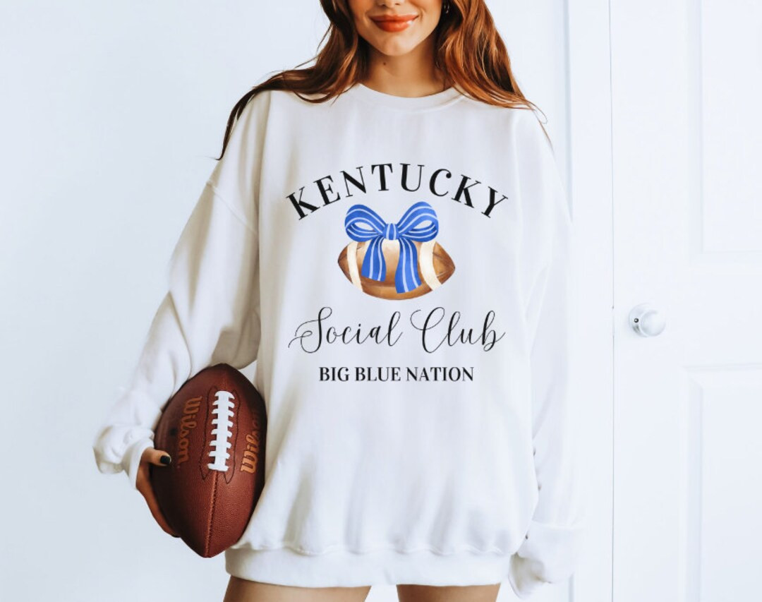 Kentucky Football Social Club, Sideline Social Club, SEC Football, Football Crewneck, Football Fa... | Etsy (US)