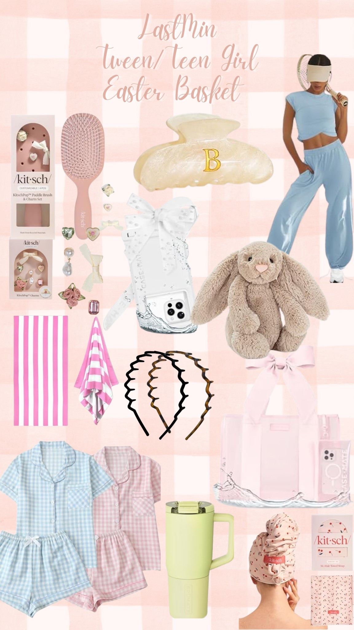 Tween & teen Easter basket ideas they’ll actually love 🐣💖

These are the CUTEST Amazon finds—pajamas, activewear, trendy phone charms, beach towels, headbands, and the must-have water bottles 🙌

Perfect mix of fun + practical things they’ll actually use (and be excited about 😅)

I linked all my favorites so you can easily build the cutest Easter basket without the stress

If you’ve been stuck on what to get your tween/teen this year… this is your sign ✔️

You’re about to win Easter this year 💕

#easterbasketideas #tweengiftideas #teenbasket #amazonfinds #amazonfavorites #ltkstyle #giftideas #easterideas #momlife #springfinds