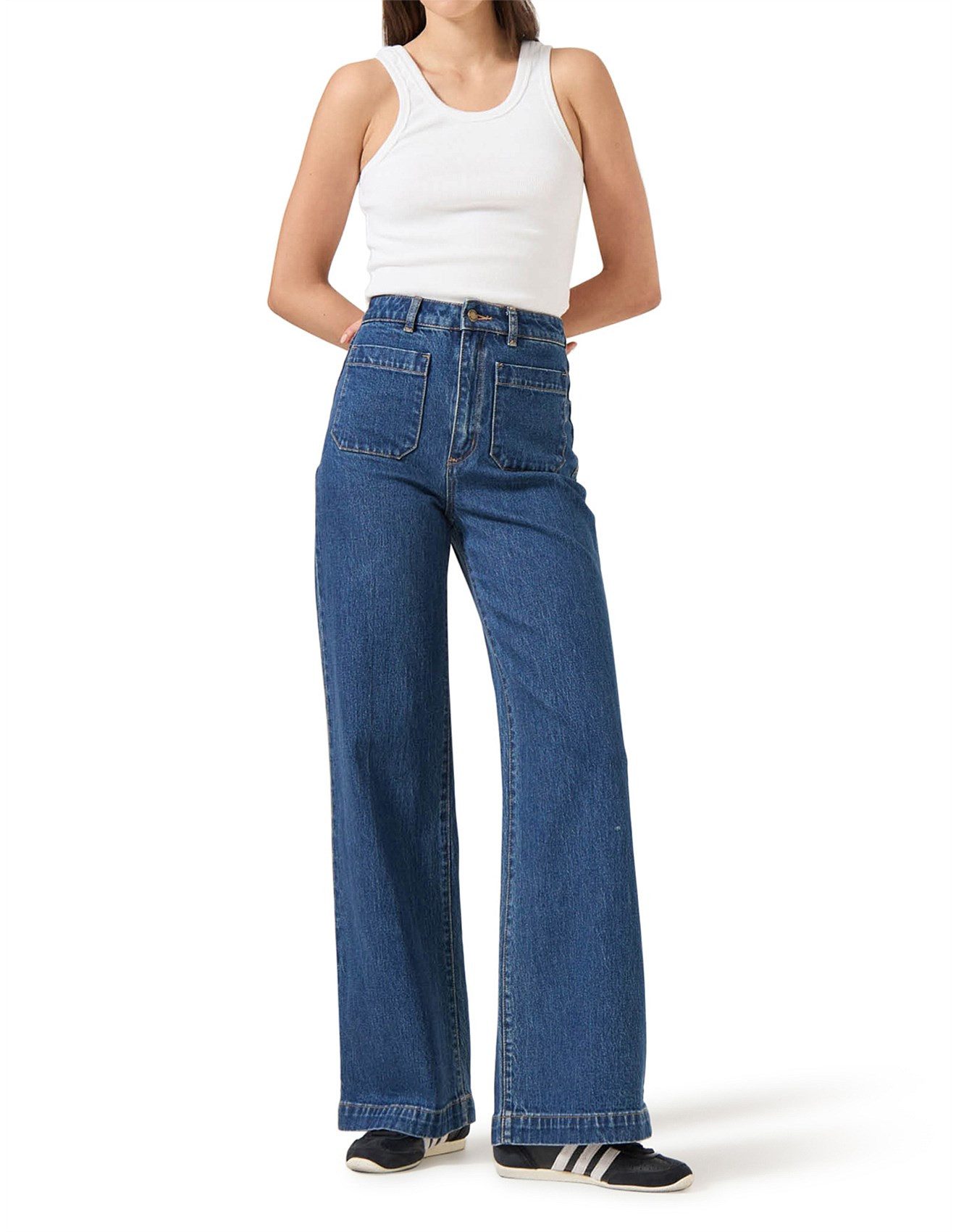 Sailor Long Eco Ruby Blue Jean | David Jones (Australia & New Zealand)