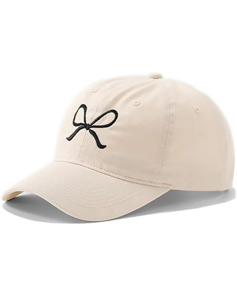 Bow-Tie Baseball Cap for Women Fashion Sun Hats for Women Trucker Hat Y2k Sun Cap Visor Cap Hikin... | Amazon (US)