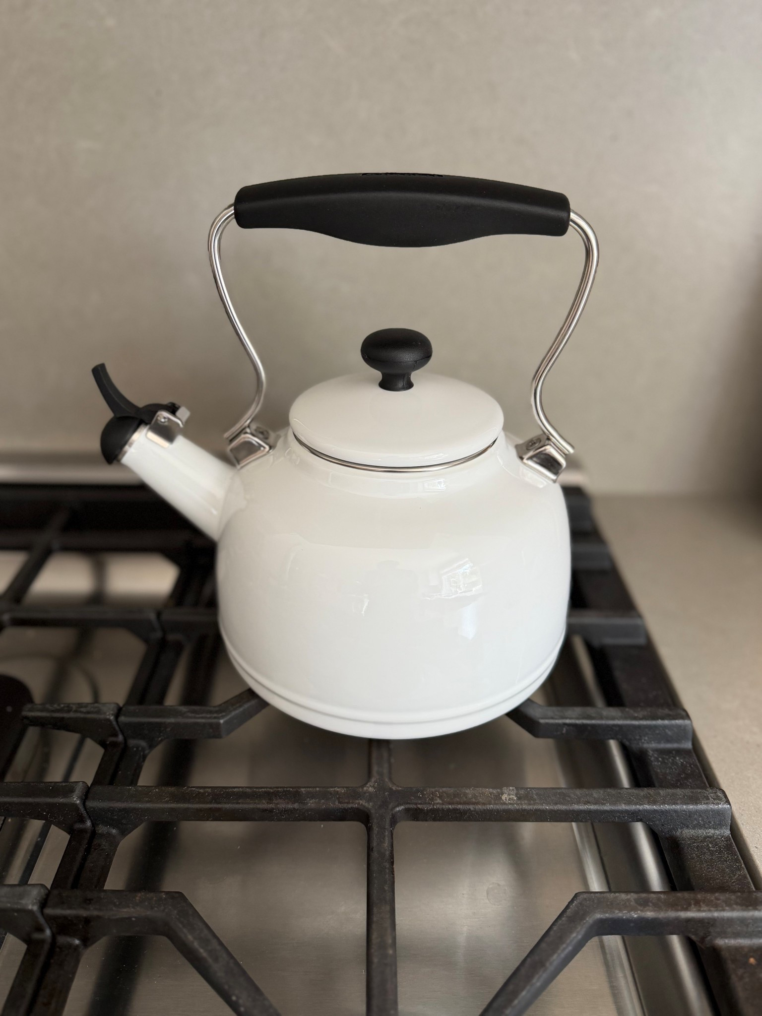 The perfect Vintage style teakettle — comes in multiple colors. The white teakettle is on major sale right now!

Sur La Table
Chantal teakettle 

#LTKSaleAlert #LTKHome