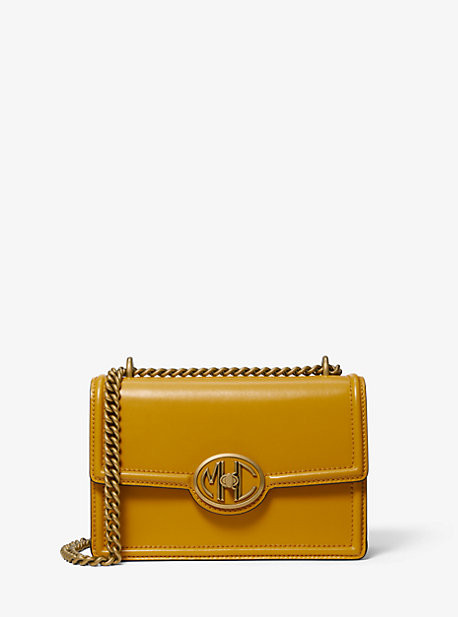 Monogramme Leather Chain Shoulder Bag | Michael Kors US