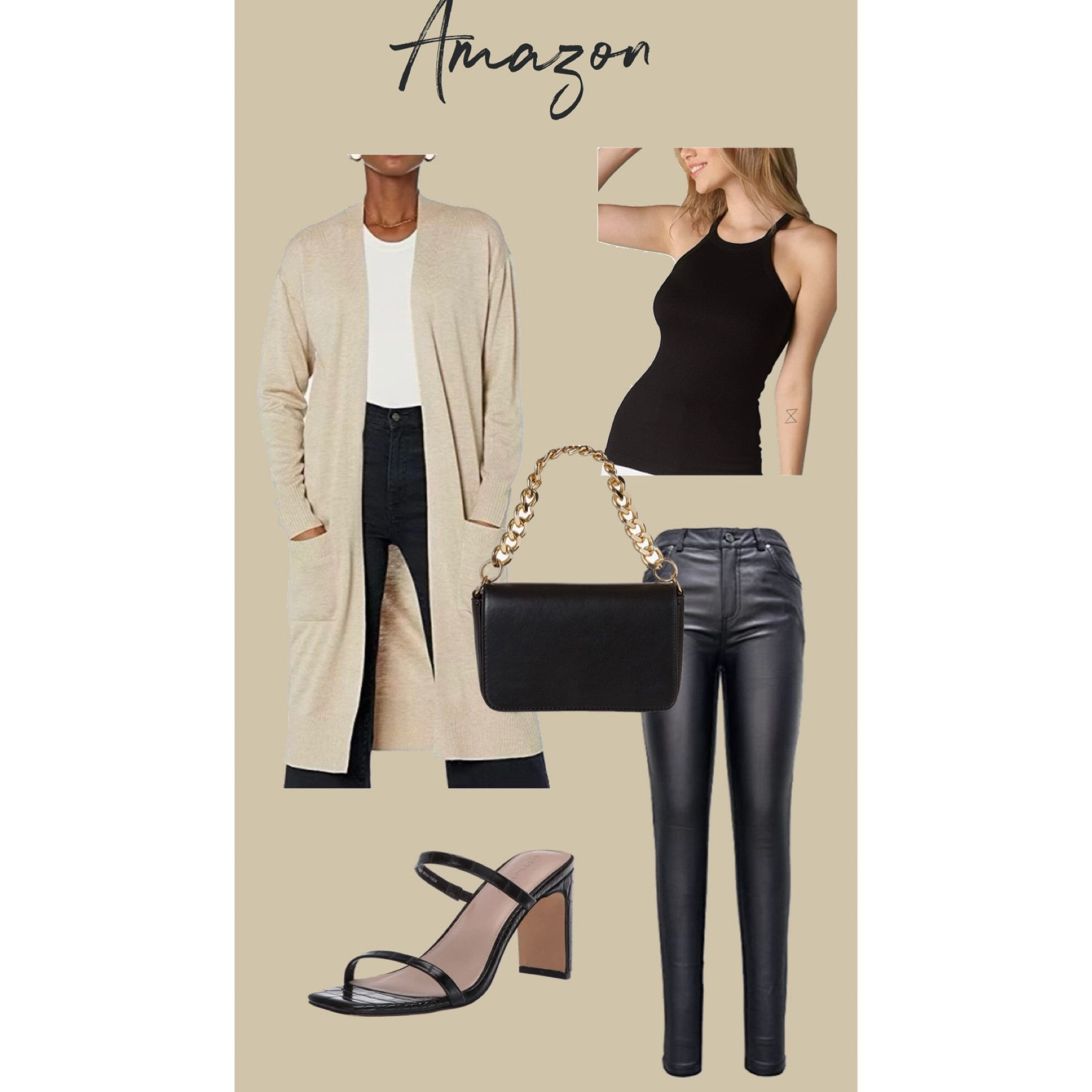 The perfect date night look! I just got in this cardigan and the pants are on the way. 
#fallfashion #cardigan 

#LTKstyletip #LTKSeasonal