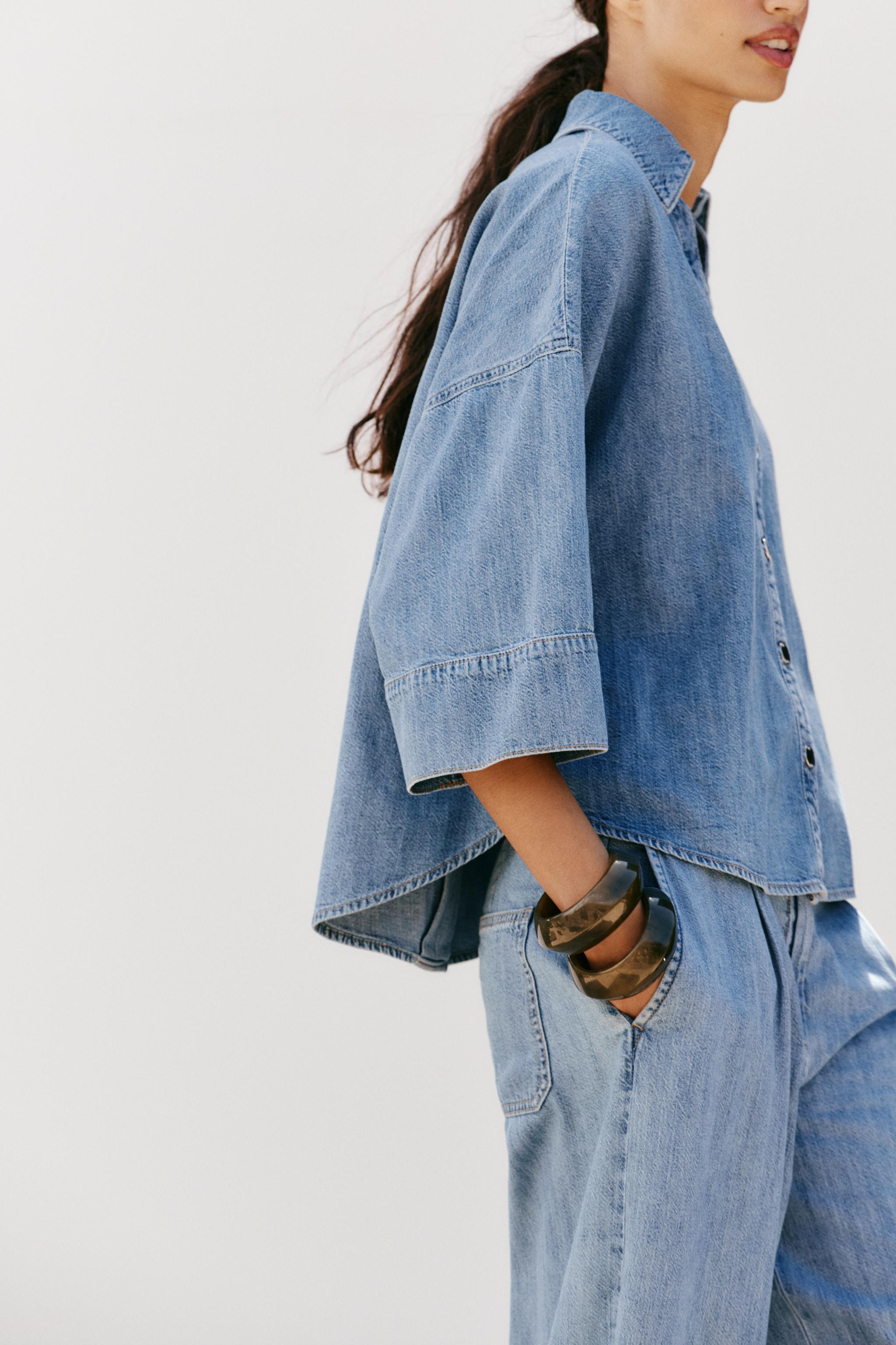 Z1975 WIDE SLEEVE SHIRT | Zara US