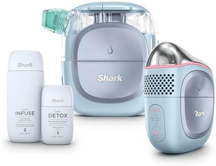 Shark FacialPro Glow at-Home Hydro-Powered Facial System with DePuffi Hot & Cold Therapy – Prof... | Amazon (US)