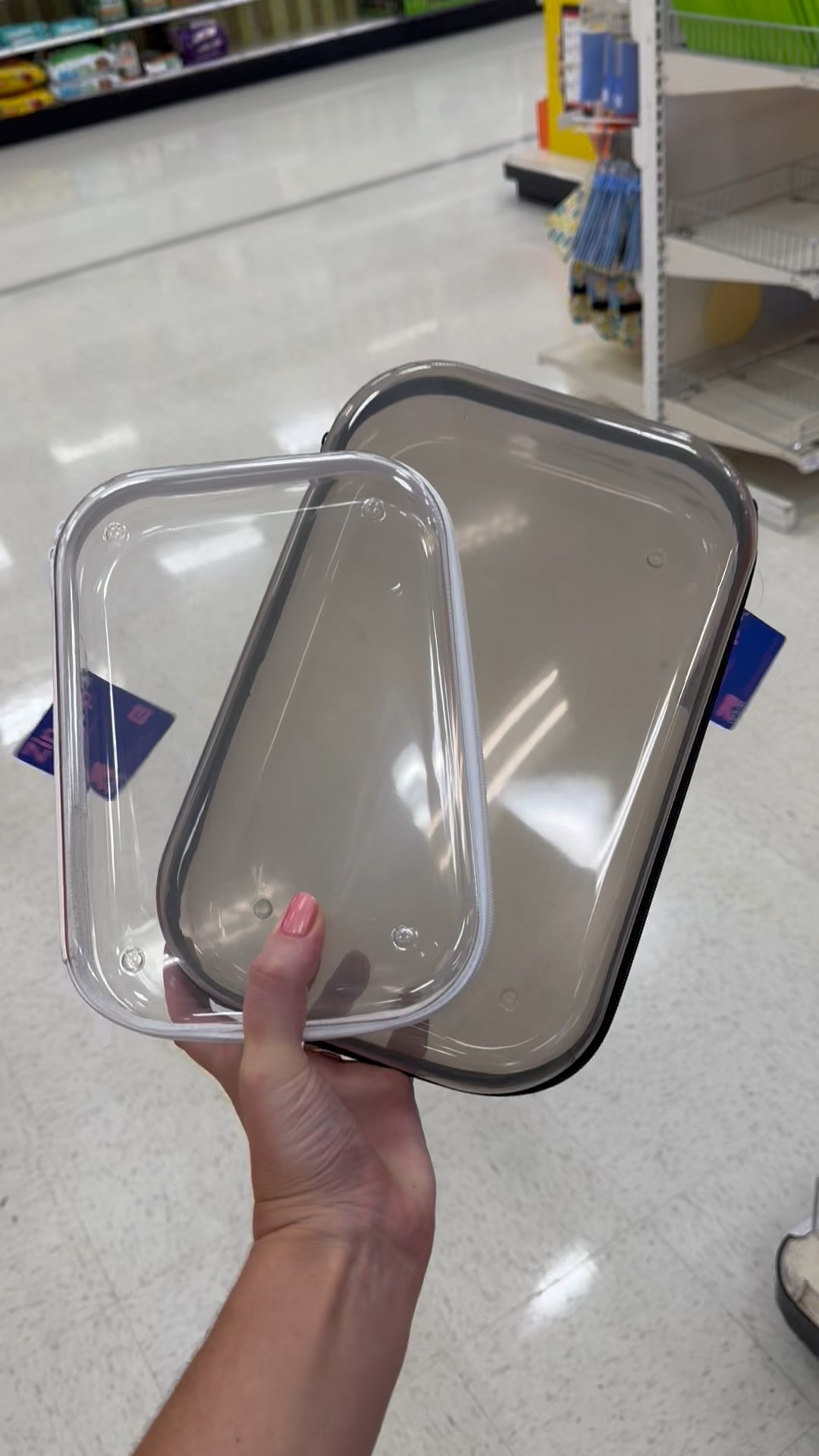 Target pencil cases! I use these for toy storage. They now come in a larger size. The size I’ve shown in the past is the smaller size. Here’s the 2 side by side  

#LTKKids #LTKHome #LTKFamily