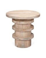Revolve Side Table - Natural | Jamie Young Co.