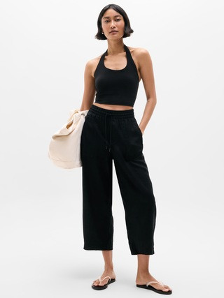 Retreat Linen High Rise Wide Leg Pant | Athleta