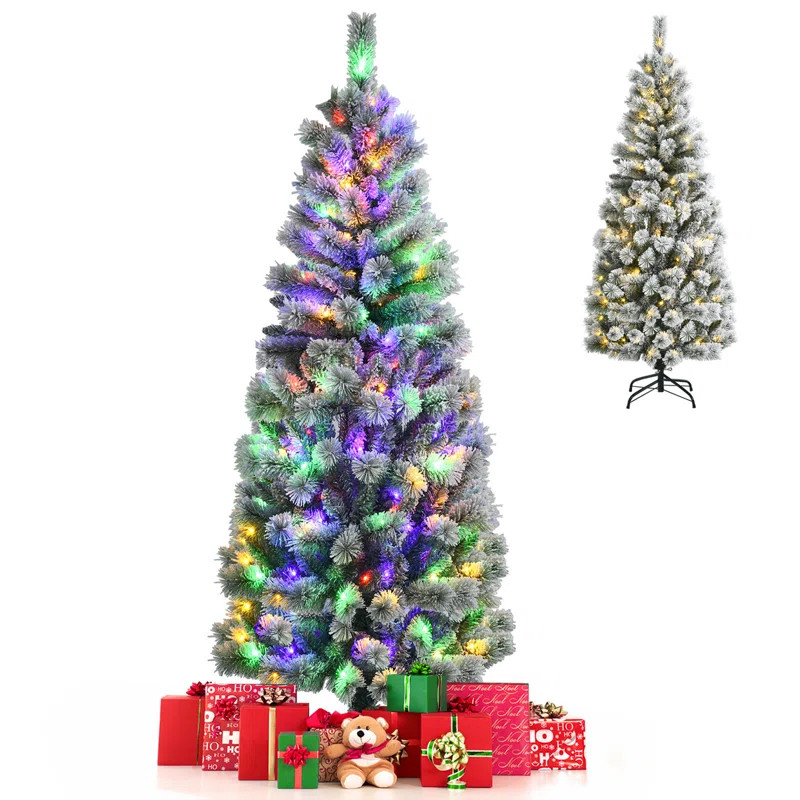 Lighted Christmas Tree | Wayfair North America