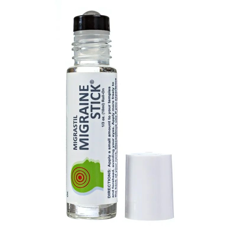 Migrastil Migraine Stick Headache Relief Roll-on, Essential Oil Aromatherapy 10ml | Walmart (US)