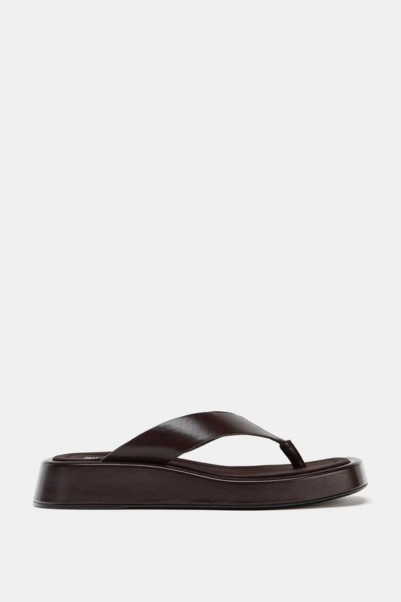 FLAT STRAPPY SANDALS | Zara AU