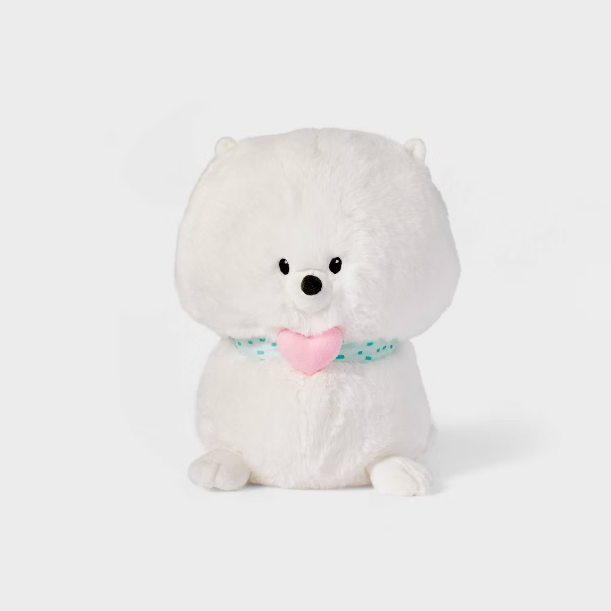 12'' Pomeranian Stuffed Animal with Heart Collar - Gigglescape™ | Target