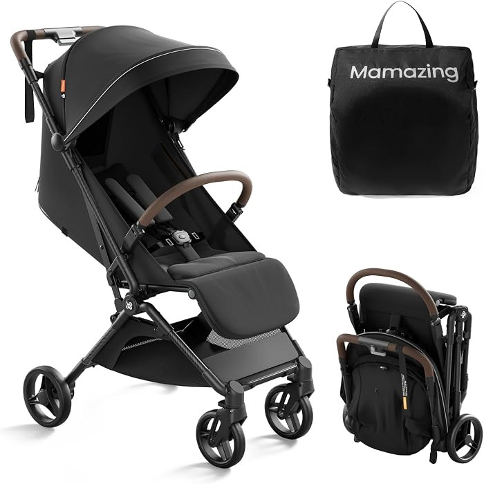 Mamazing Ultra Air Lightweight Baby Travel Stroller with Carbon Fiber Frame | Amazon (US)