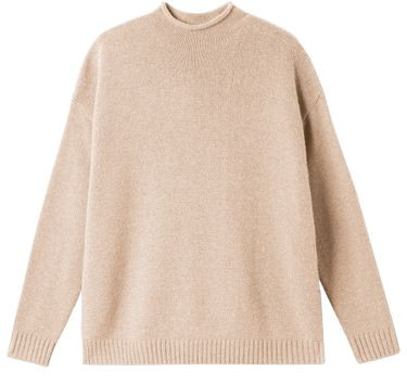 Sweater with large high neck | 24S US