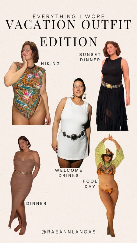 All of my vacation outfits from my trip with Free People! 

Vacation outfits, swimsuits, curvy girl fashion, curvy girl swimsuits, beach outfits, resort wear, tropical vacation outfits, dinner outfits, style inspiration, outfit inspiration, midsize fashion, curvy girl fashion

#LTKswim #LTKstyletip #LTKmidsize