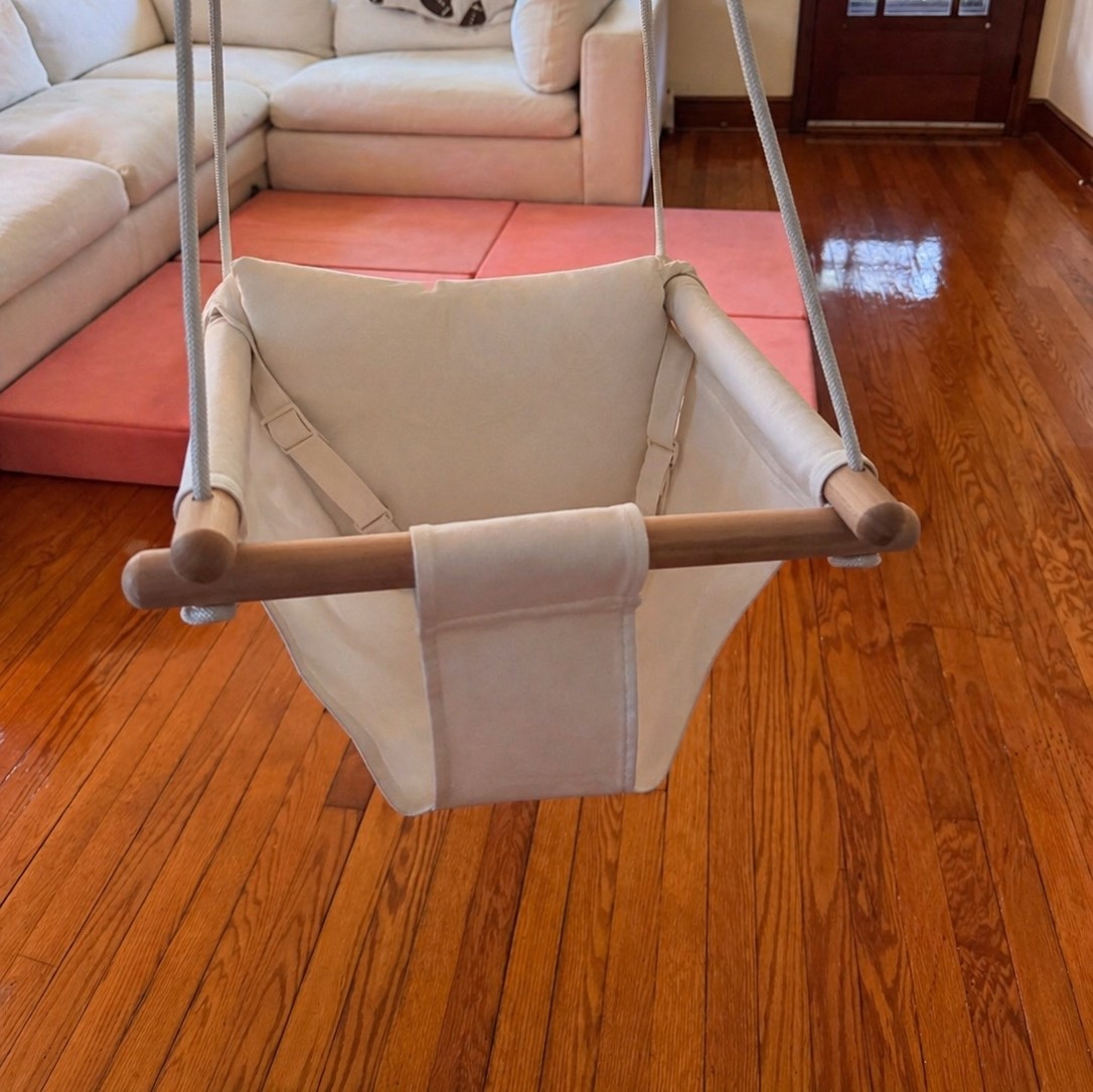 ✨ Indoor Baby & Toddler Swing (Ages 1–4) ✨
If you’re looking for a way to bring energy, joy, and movement indoors, this swing has been an absolute game changer for us 🏡💛
It’s designed for ages 1–4 and feels incredibly sturdy, with high-quality mounting hardware that gives real peace of mind when it’s in use 🔧

Perfect for:
🌧️ Rainy day indoor play
🌅 Slow, happy mornings to start the day right
🎠 Burning off toddler energy safely at home

My daughter is completely obsessed—honestly, she cries when it’s time to get out that’s how much she loves it. Another huge win: it’s washable 🧼 making cleanup quick and easy for everyday use (because toddler life is messy enough already).

This would make such a thoughtful gift too 🎁
Baby shower ✔️ Birthday gift ✔️ Or just a fun “impulse buy” for an active little one ✔️
🔗 Exact link + similar swing options are listed below


#ltkhome #ltkkids #liketoknowit #toddlerswing #indoorplay #toddlermomlife #momcontentcreator #toddleractivities #montessorihome #sensoryplay #activekids #toddlerlife #babyessentials #toddlergear #momfinds #kidsroominspo #indoorplayideas #parentinghacks #momlifeunfiltered #giftideasforkids

#LTKBaby #LTKHome #LTKmorningroutine