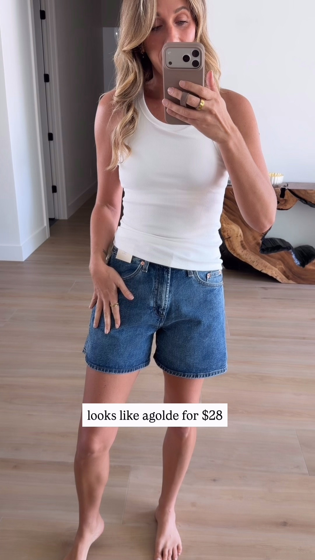 Target agolde dupe shorts, these run small

#LTKmomlife #LTKgrwm
