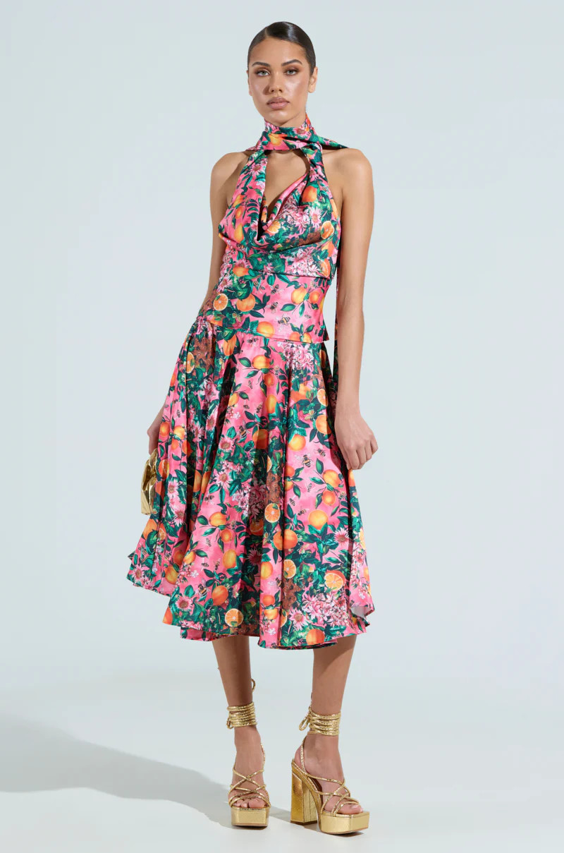 FRESH AS CAN BE MIDI SKIRT | AKIRA