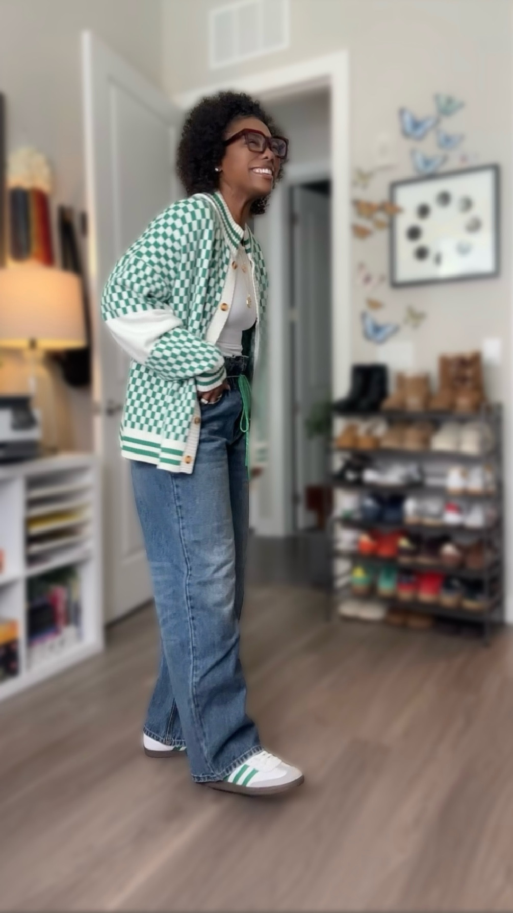 Green is serene 🌱🐛🌳🥝

Original cardigan is from Dressed in LaLa. Unable to link. Linked dupes  

#LTKootd #LTKgrwm #LTKWorkwear