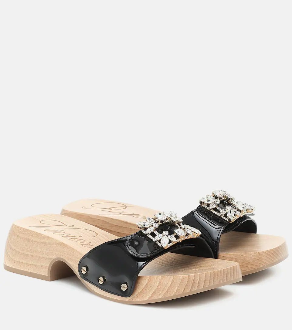 Viv' Clogs patent leather sandals | Mytheresa (US/CA)