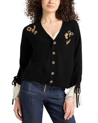Cinq à Sept Atlas Embellished Cardigan | Bloomingdale's Cinq à Sept | Bloomingdale's (AU)