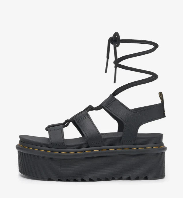 Dr. Martens Nartilla XL Black Athena Unisex Sandals Black 31538001 | eBay | eBay US
