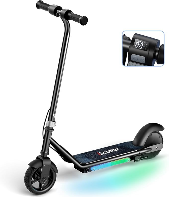 iScooter IK3 Electric Scooter for Kids Ages 6-14, 150W Motor, LED Display, 3 Speeds Adjustable, C... | Amazon (US)