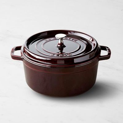 Staub Enameled Cast Iron Round Dutch Oven | Williams Sonoma | Williams-Sonoma