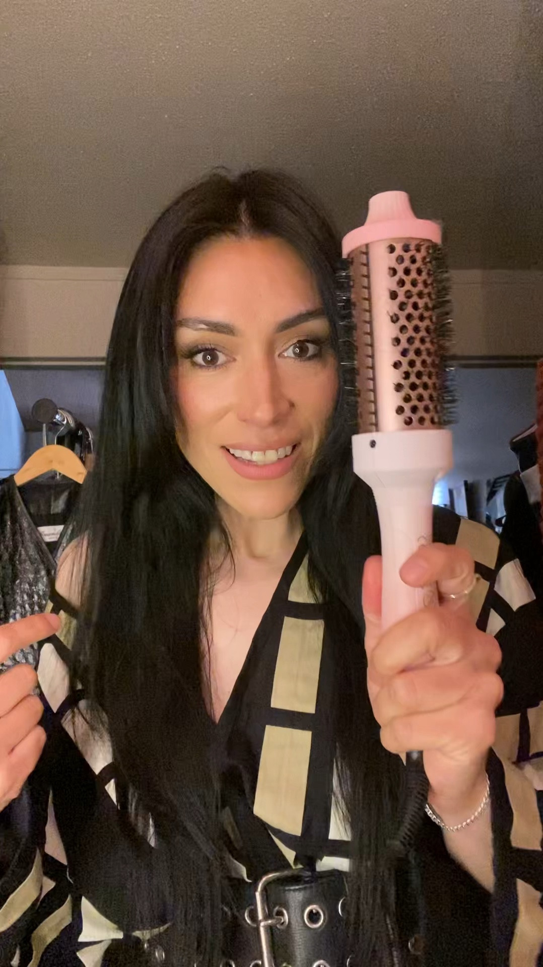 For someone who is not a hair savvy person, this tool gives me what I need and makes it easy! Gives you a blow out look, flattens slept in hair if you need it and is hair dummy proof which is me lol. I love adding a hair oil as fell for fly aways, shine and the scent is a bonus! 

#LTKover40 #LTKbeauty #LTKstyletip