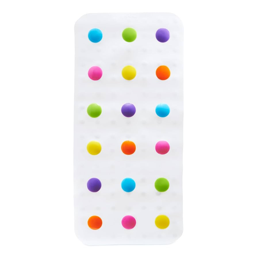 Munchkin® Dots™ Bath Mat for Kids, Multicolored, 30.5x14.25 Inch | Amazon (US)