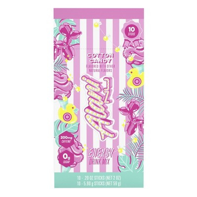 Alani Nu Cotton Candy Energy Drink - 2oz/10pk | Target