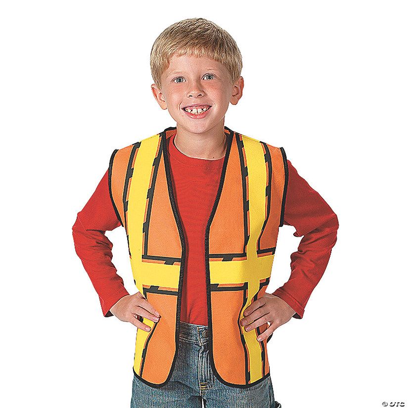 Kid's Construction Worker Vest | Oriental Trading Company