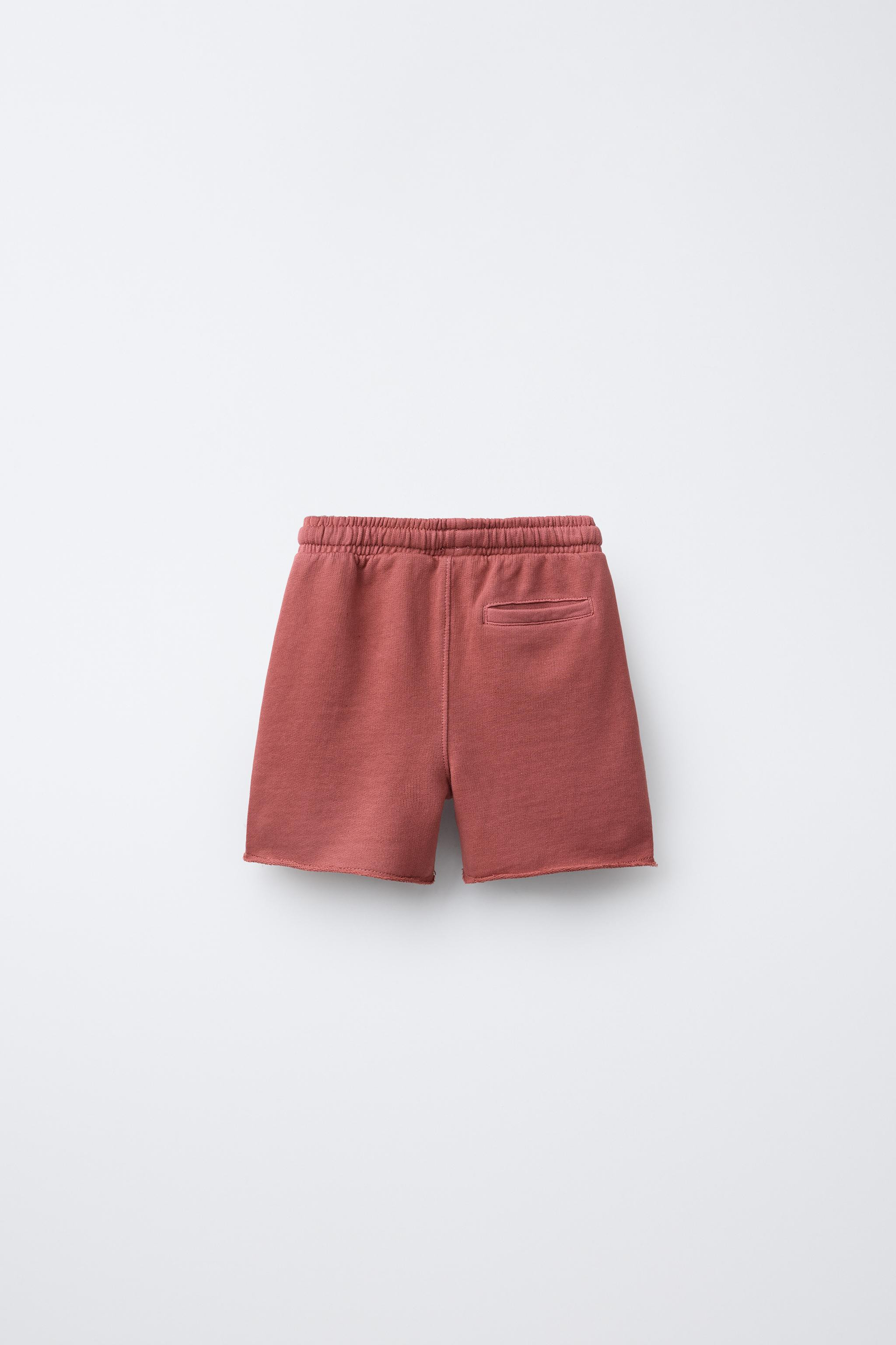 LOGO PLUSH SHORTS | Zara US