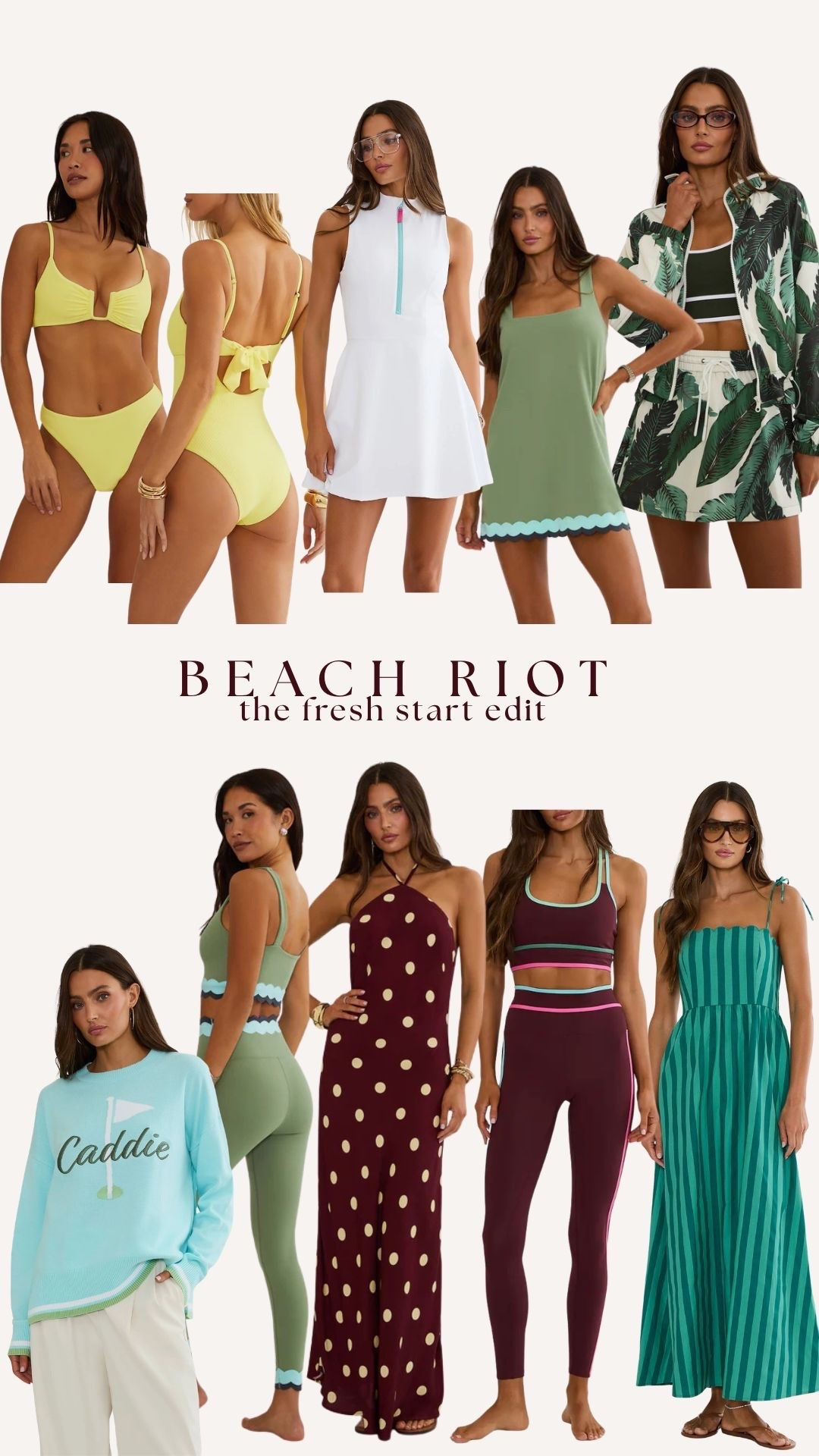 Fresh Start collection at Beach Riot. My favorite is the polkadot dress 😍

#BeachRiot #LTKActive #LTKBump #LTKTravel #LTKSwim

#LTKootd #LTKmomlife #LTKSeasonal