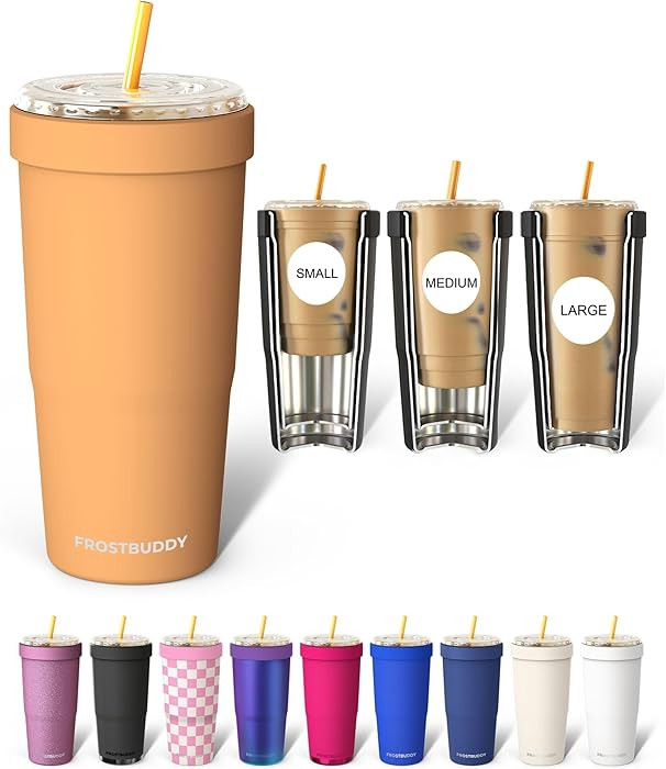 Frost Buddy Togo Buddy 30 oz Stainless Steel Vacuum Insulated Tumbler To Go Coffee Cup – Iced C... | Amazon (US)
