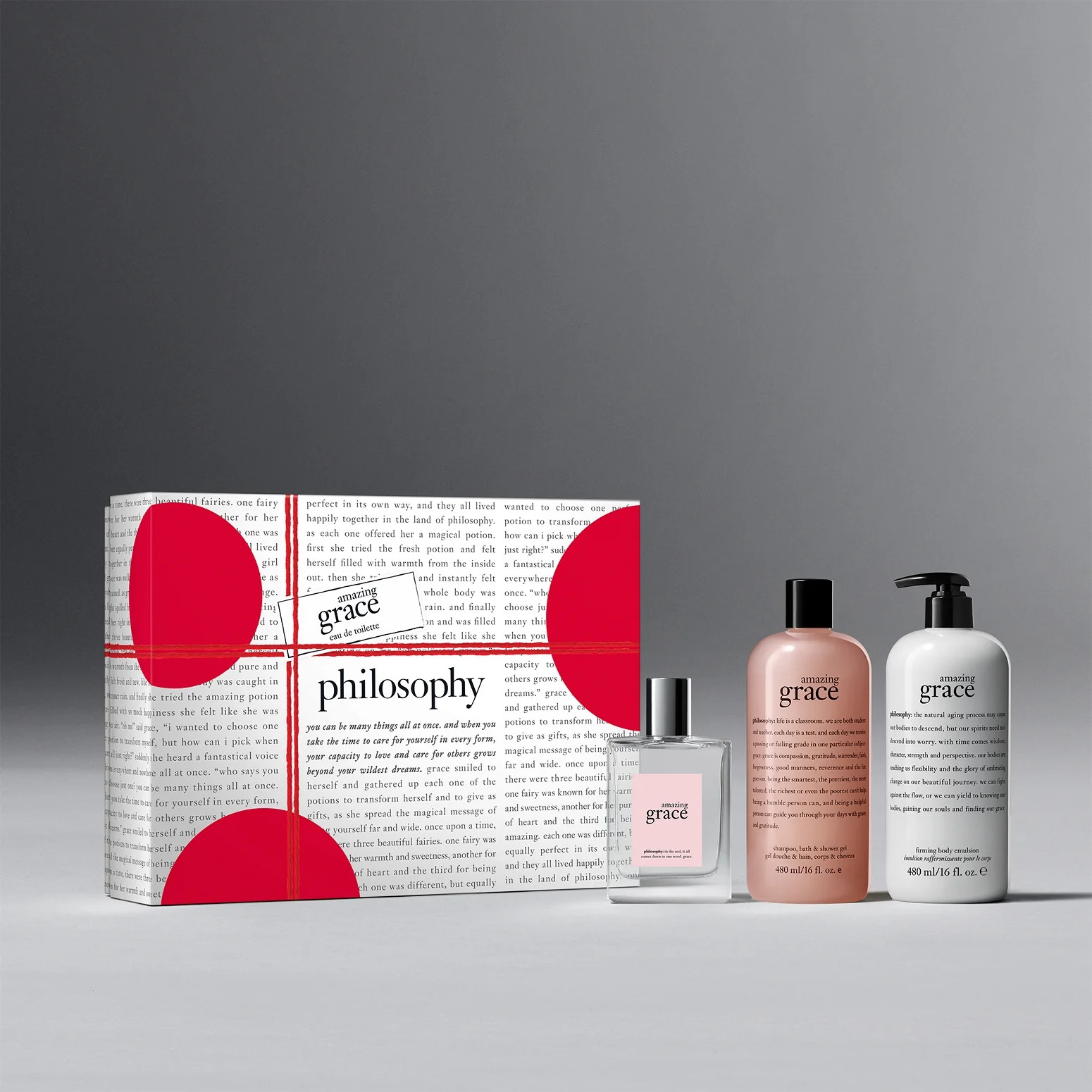amazing grace eau de toilette holiday gift set | Philosophy