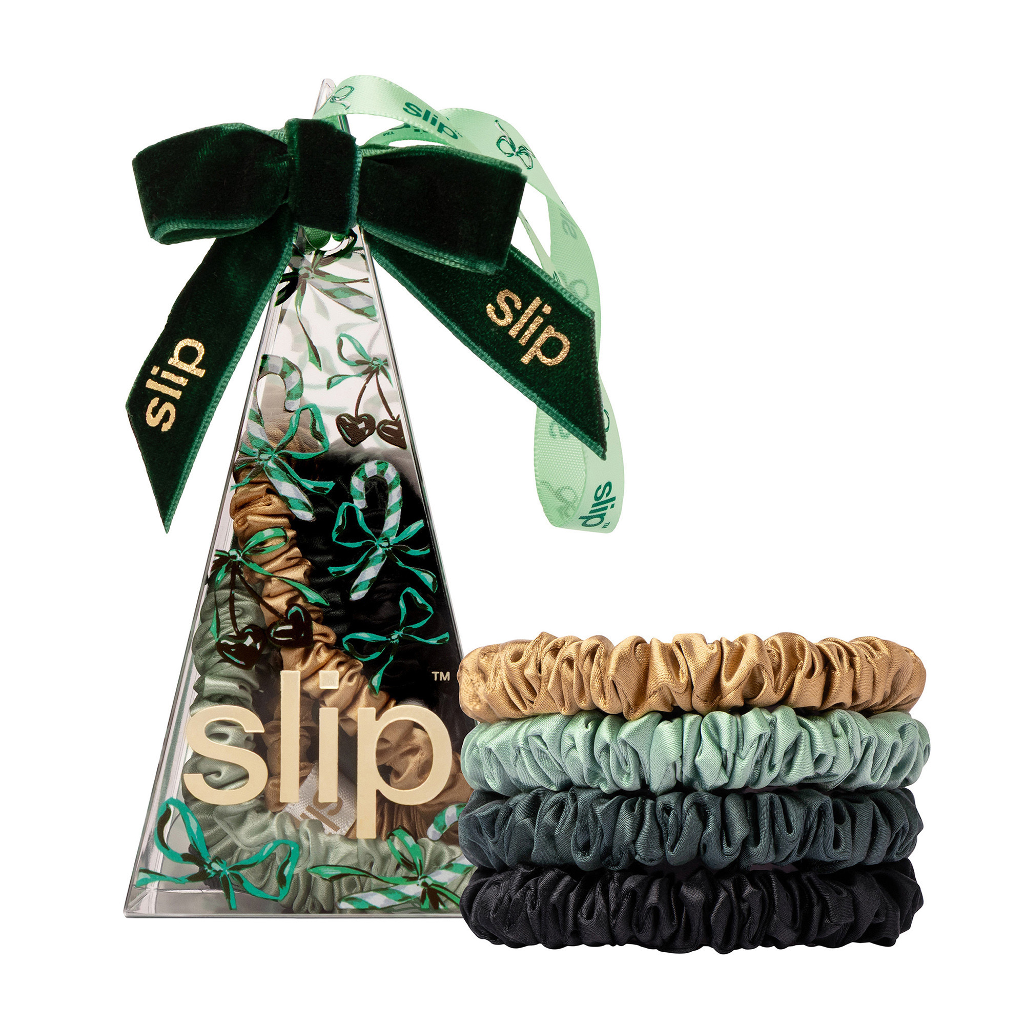 Pure Silk Skinny Scrunchie Ornament | Space NK - UK