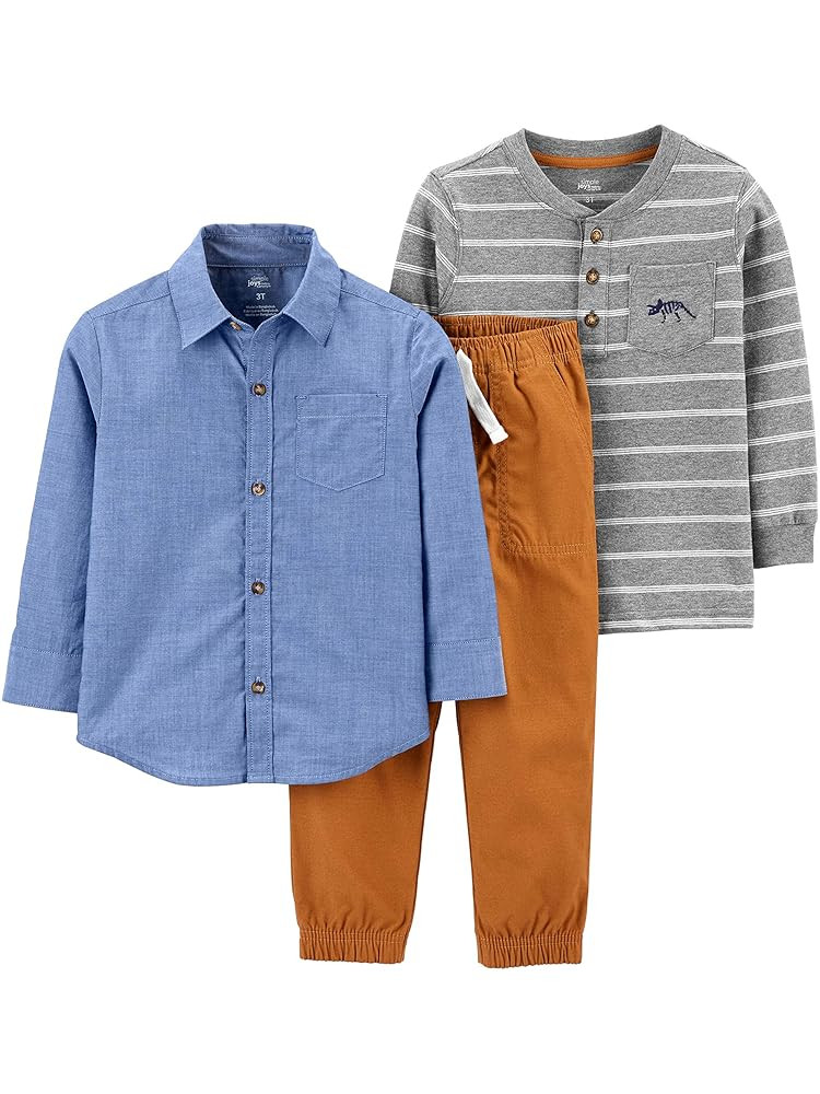Simple Joys by Carter's baby-boys 3-piece Playwear Set | Amazon (US)