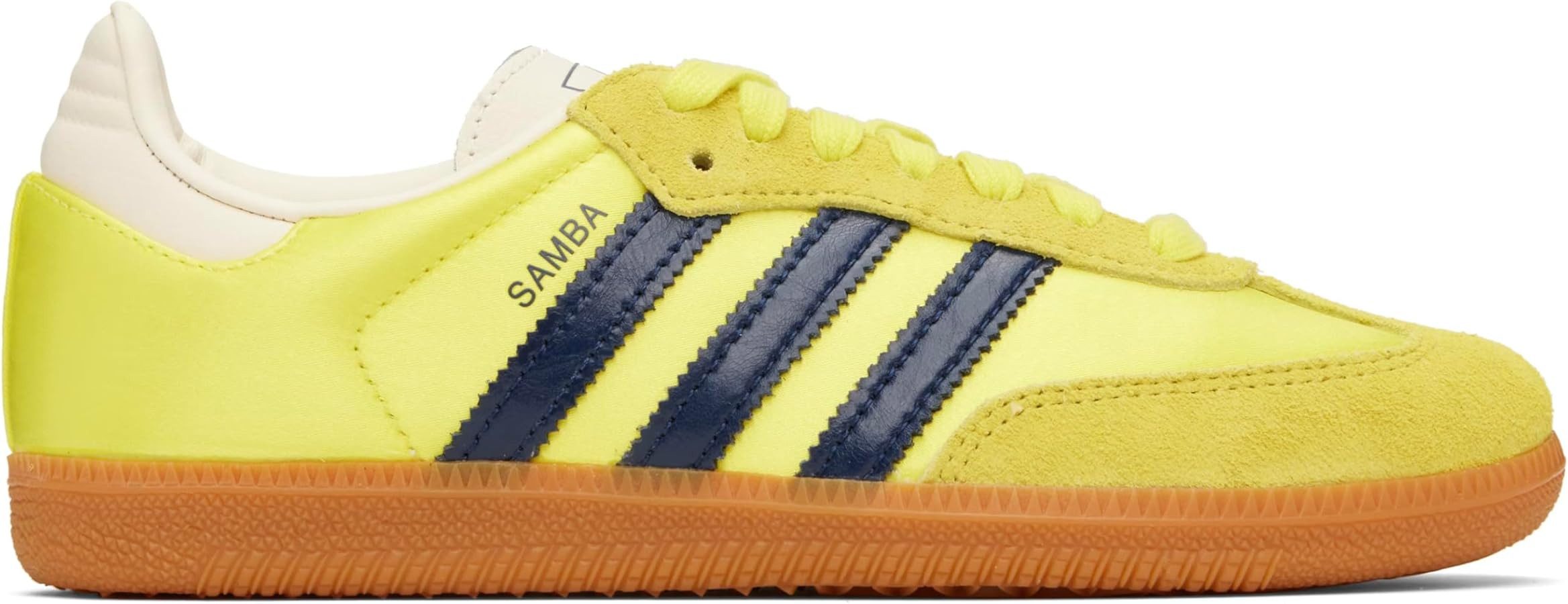 adidas Womens Samba Og Lace Up Sneakers Shoes Casual - Yellow | Amazon (US)