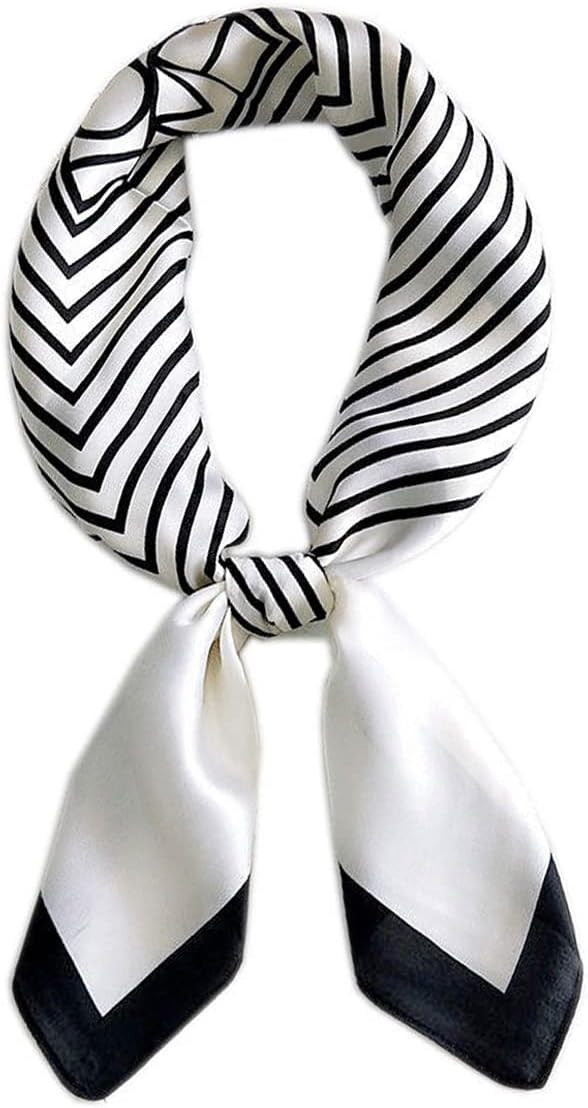 CCAIPU Ladies Silk Scarf, elegant and lightweight 100% silk business scarf, suitable for all occa... | Amazon (UK)