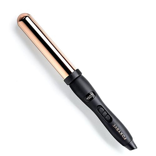 FoxyBae 32mm Wanderlux Rose Gold Curling Wand | HSN
