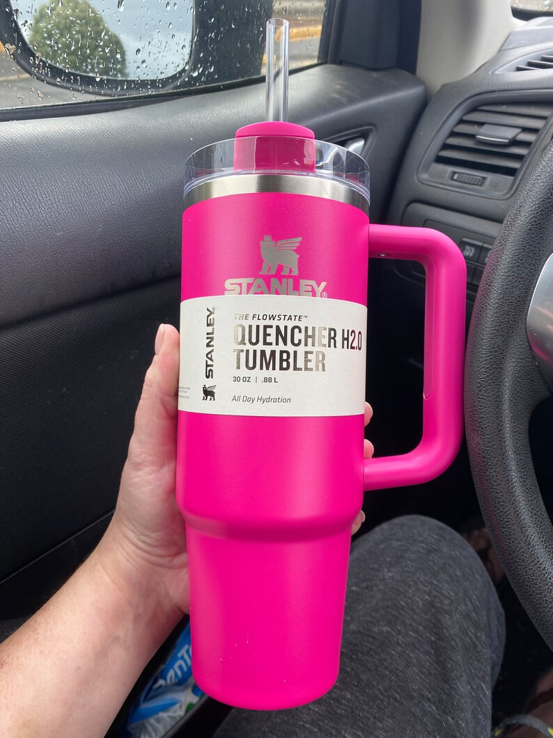 Stanley Flowstate Quencher H2.0 30oz Tumbler NEW COLOR Camelia | Etsy (US)