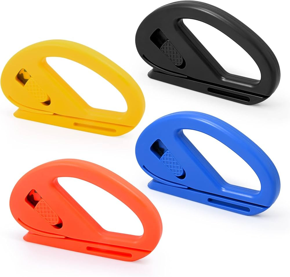 EHDIS Gift Wrap Cutter Wrapping Paper Cutter Snitty Safety Vinyl Film CutterPaper Carbon Fiber Cu... | Amazon (US)