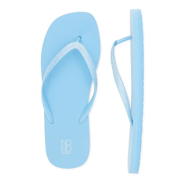 No Boundaries Juniors’ Flip Flop Sandals | Walmart (US)