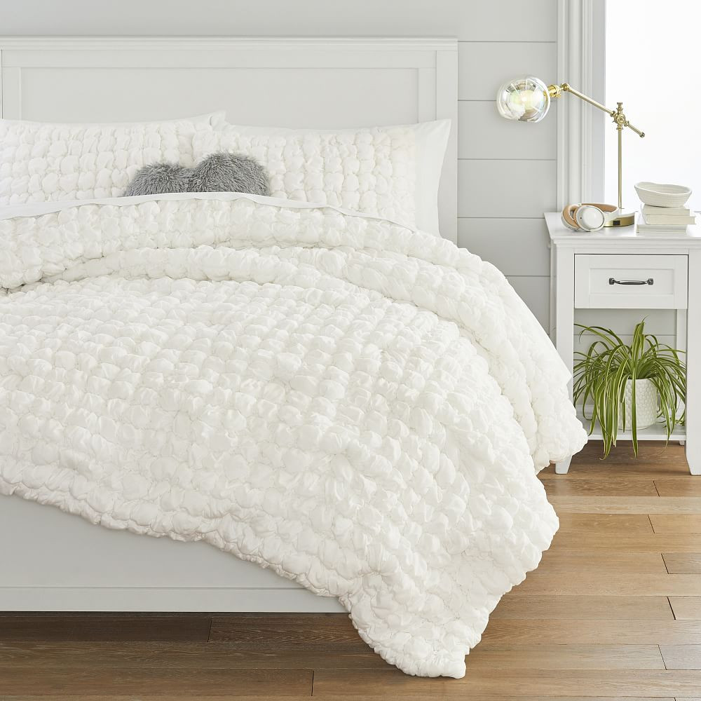 Marshmallow Jersey Quilt | Pottery Barn Teen
