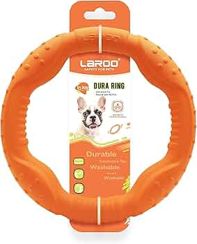 LaRoo Dog Flying Ring Toys, Floating Flying Dog Disc Toys, Summer Pet Training Outdoor Durable Ch... | Amazon (US)
