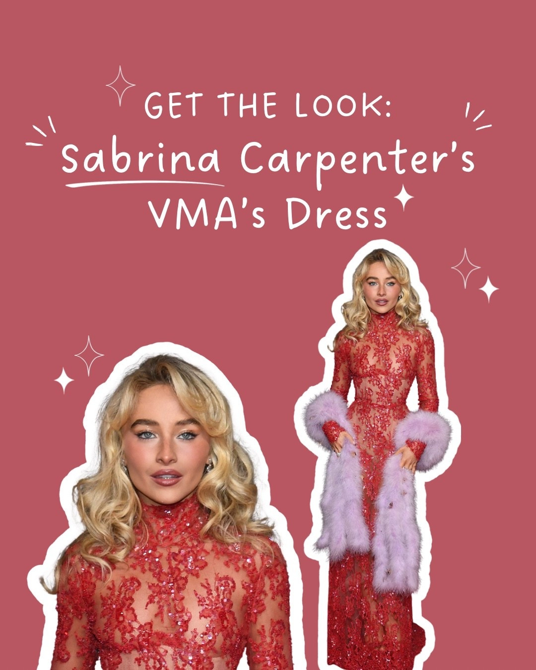 SHOP SABRINA CARPENTER’S 2025 VMA’S OUTFIT 
red lace, red carpet, red-hot ✨ stealing sabrina carpenter’s VMAs look without needing a record deal (or a glam team)

i’ve linked all the dupes so you can turn heads the same way she did 🔥 

shop the look + make it your main character moment 🛒 

#sabrinacarpenter #VMAs #MTV #dressforless 

#LTKFindsUnder100 #LTKStyleTip #LTKCon