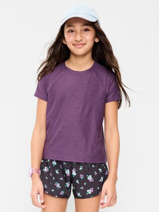 CloudMotion Short-Sleeve T-Shirt for Girls | Old Navy (US)