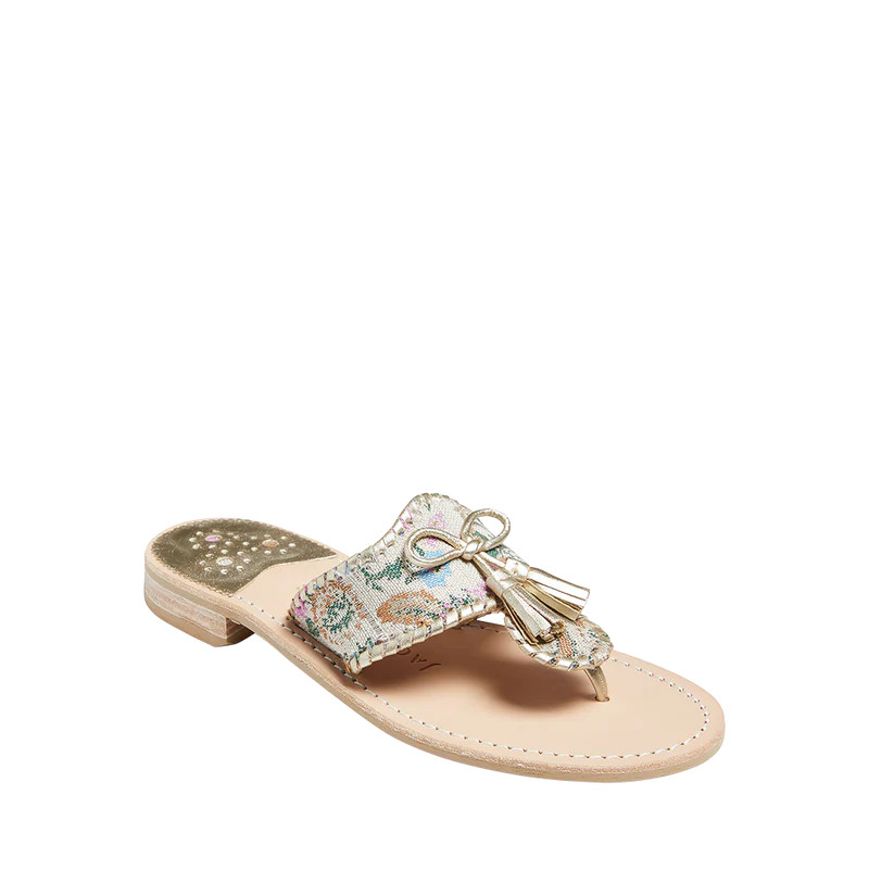 Jacks Brocade Tassel Bow Sandal | Jack Rogers