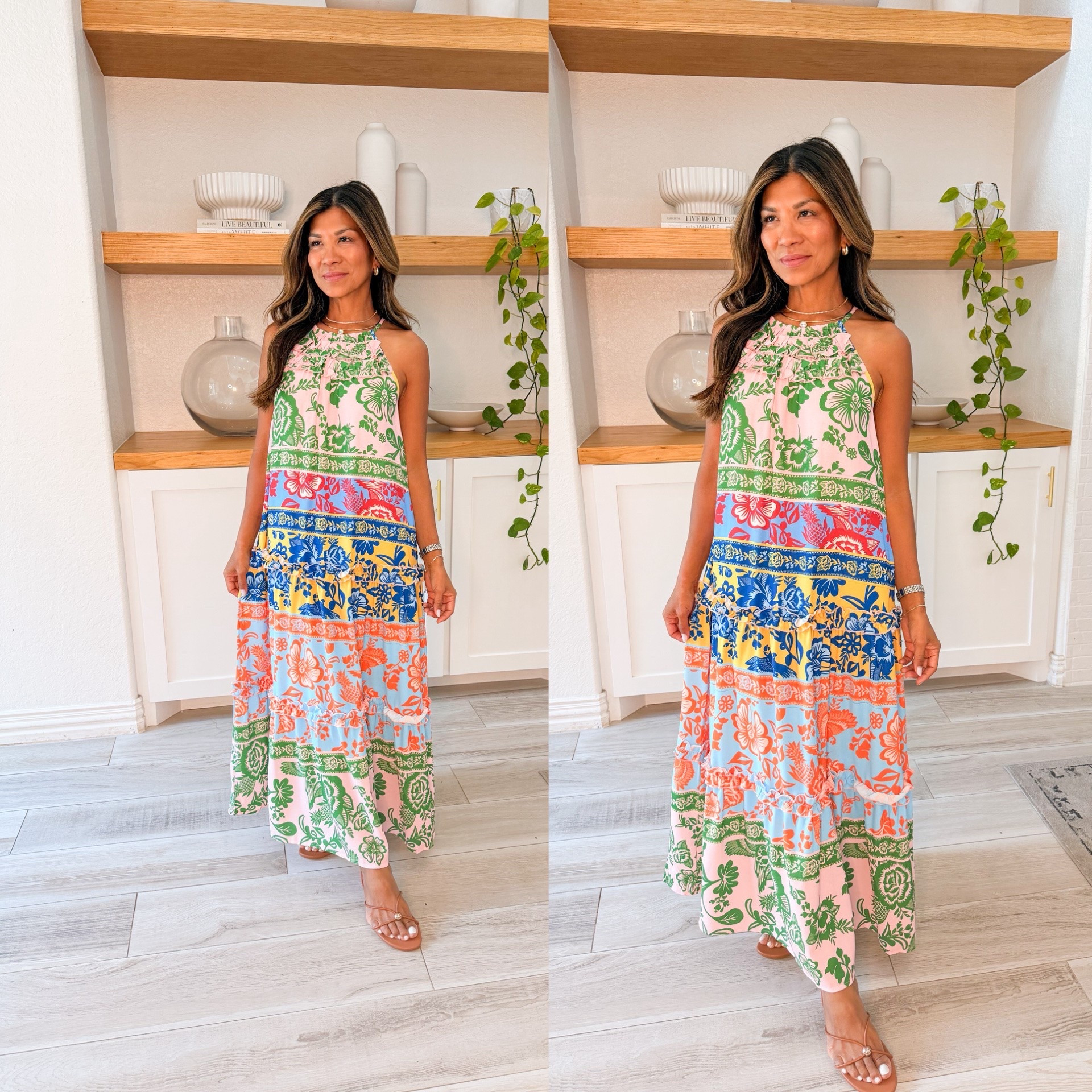 I’m 5’2” 118#ish for reference 
Dress in small tts
Sandals tts
Accesories are linked
Summer outfit, vacation outfit, Amazon finds, over 50 style, midlife fashion, petite fashion,midlife women, affordable fashion, fashion over40

#LTKPetite #LTKOver40 #LTKmomlife